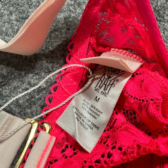 Free People We Are HAH Womens Bust A Move Bustier HAHt Lava Medium - Picture 6 of 6